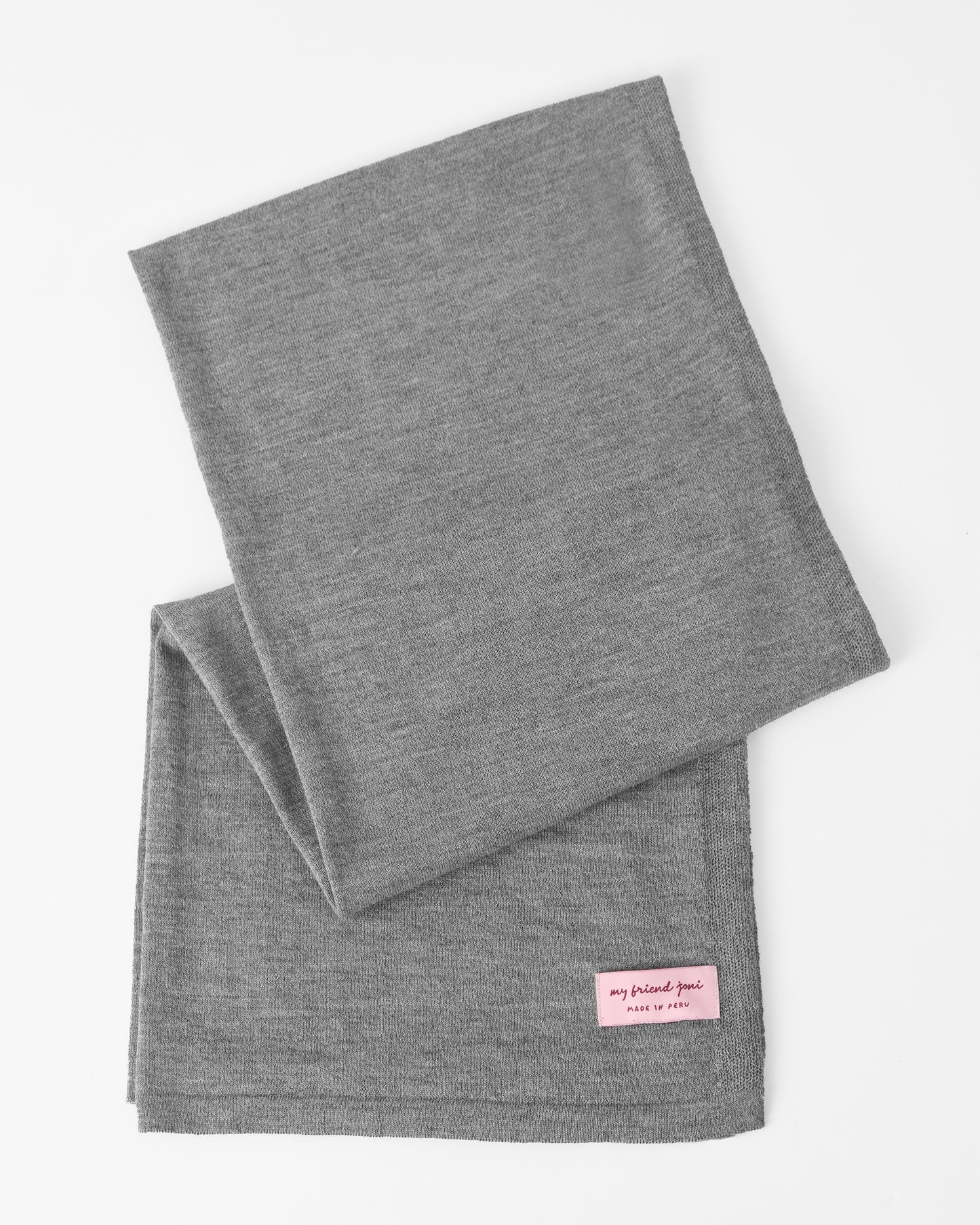 Royal Alpaca Shawl - Gray