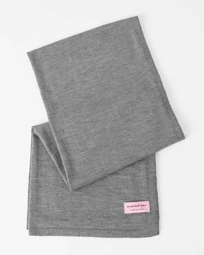 Royal Alpaca Shawl - Gray